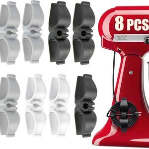 Cord Organizer for Appliances, 8 Pack Upgraded Kitchen Appliance Cord Organizer